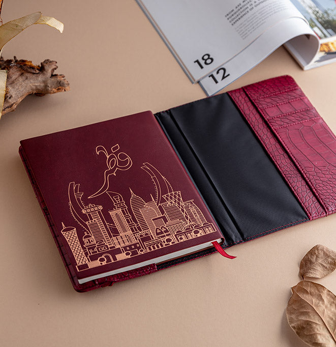 Notebook Collection :  VIP Luxury leather file