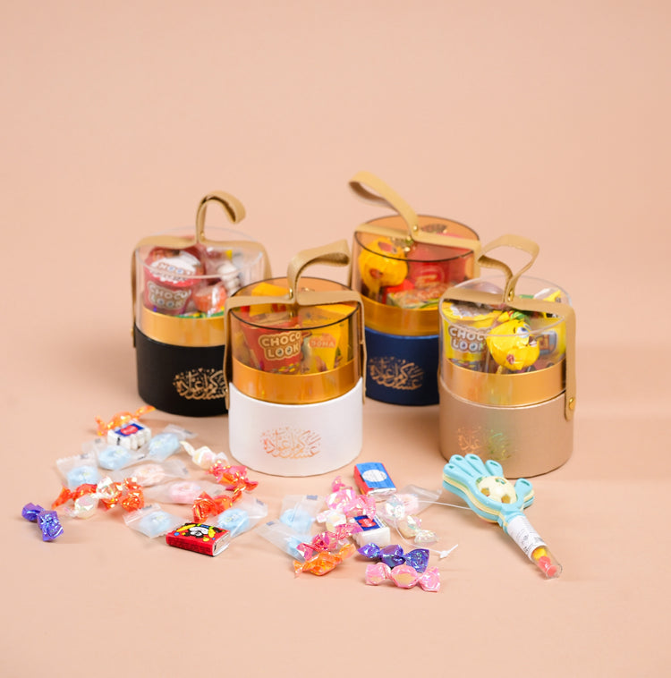 Cylindrical box : علب القرنقاعو الاسطوانية