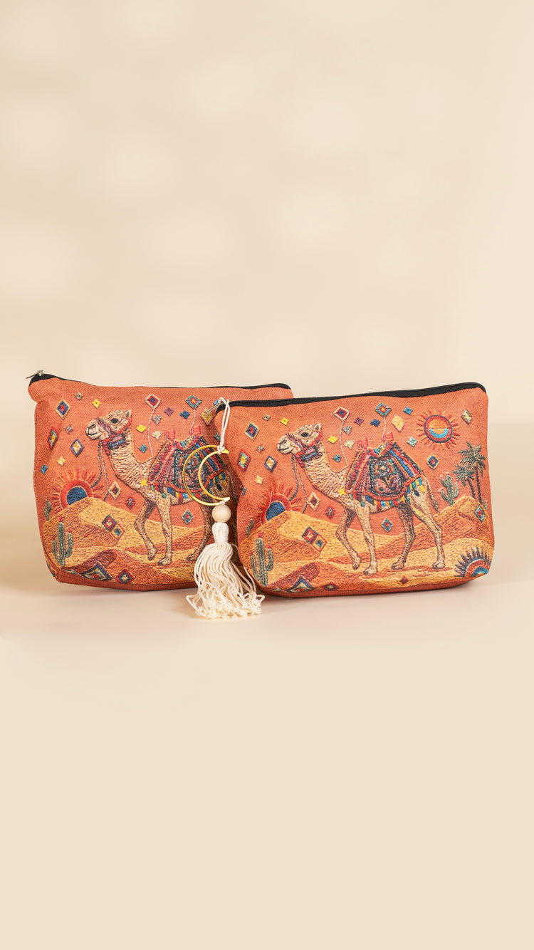 Luxury Desert Camel Pouch : حقيبة الجمل الصحراوية الفاخرة