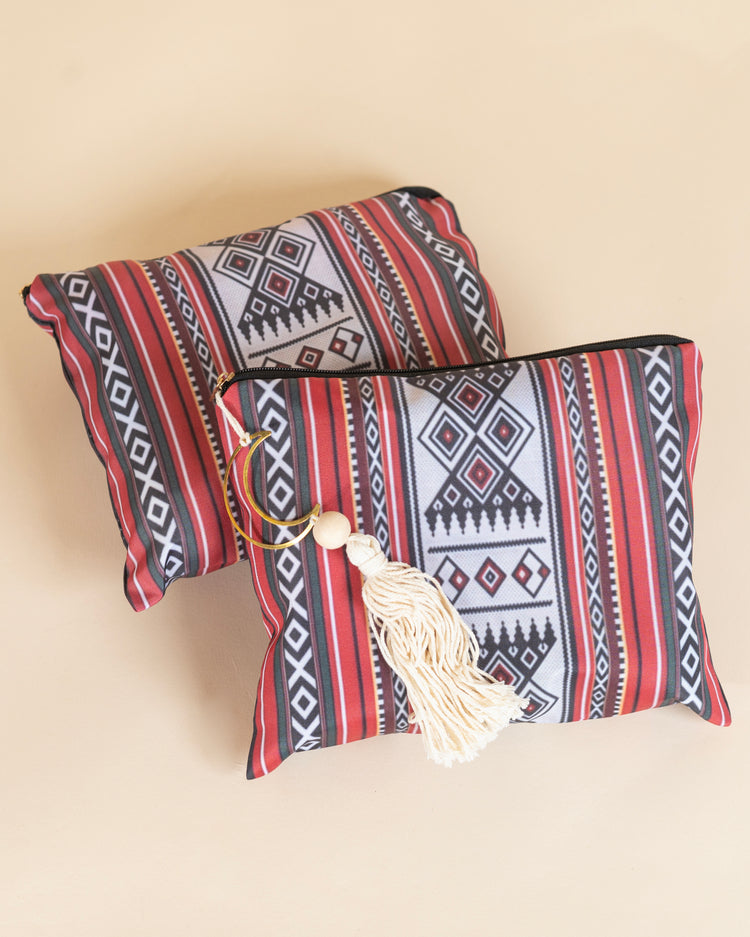 Luxury Sadu Heritage Pouch : حقيبة السدو التراثية الفاخرة