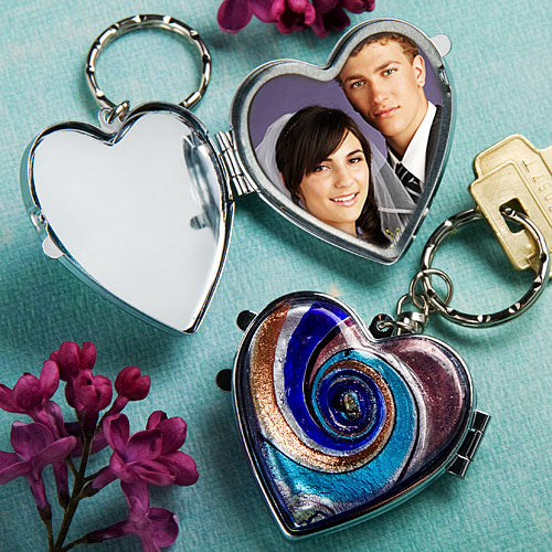 Murano Keychain (Blue)