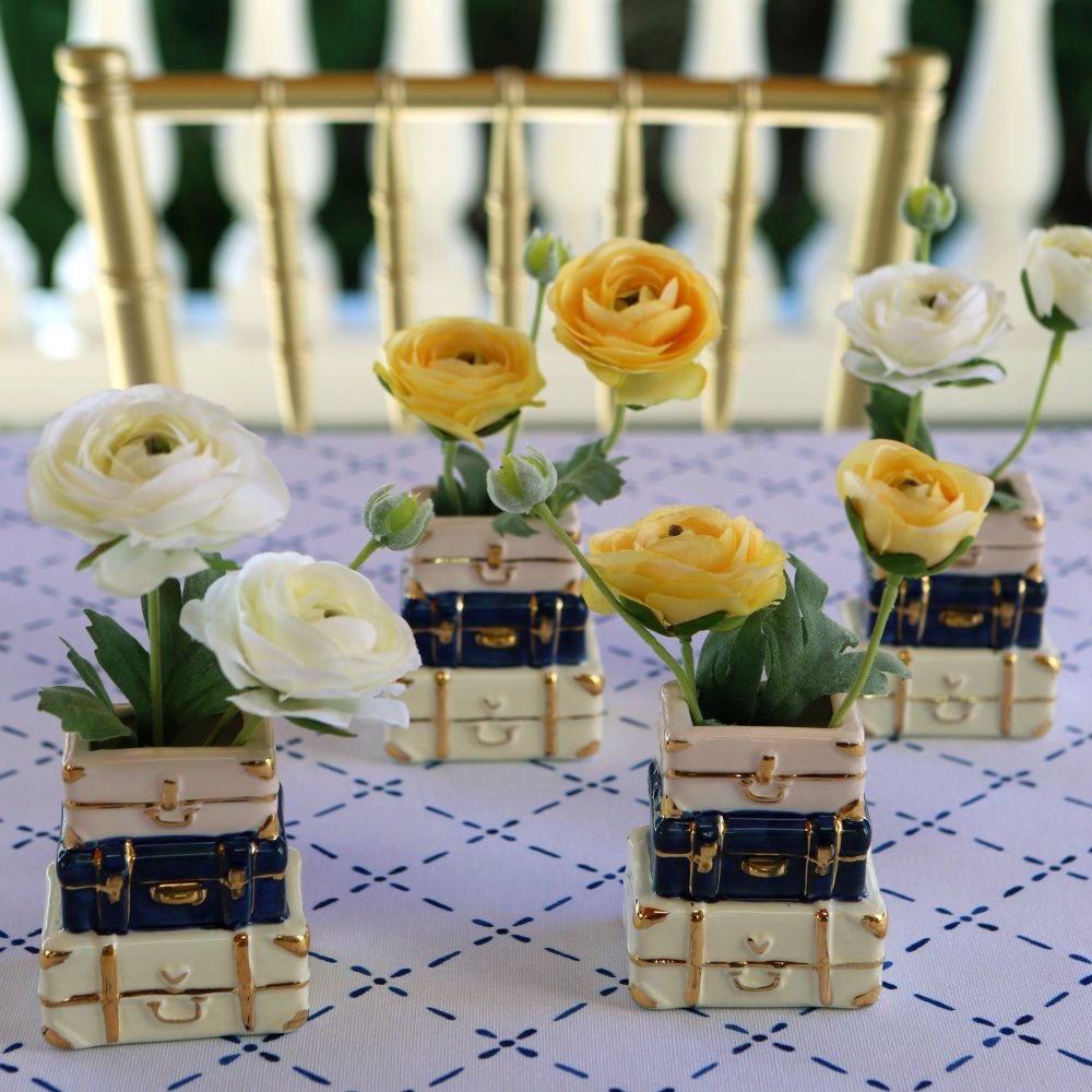 Suitcase Vase