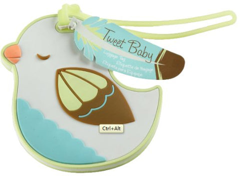 Baby Bird Luggage Tag, Tweet Baby