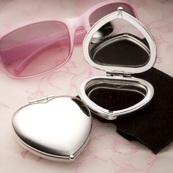 Sliver Heart Mirror