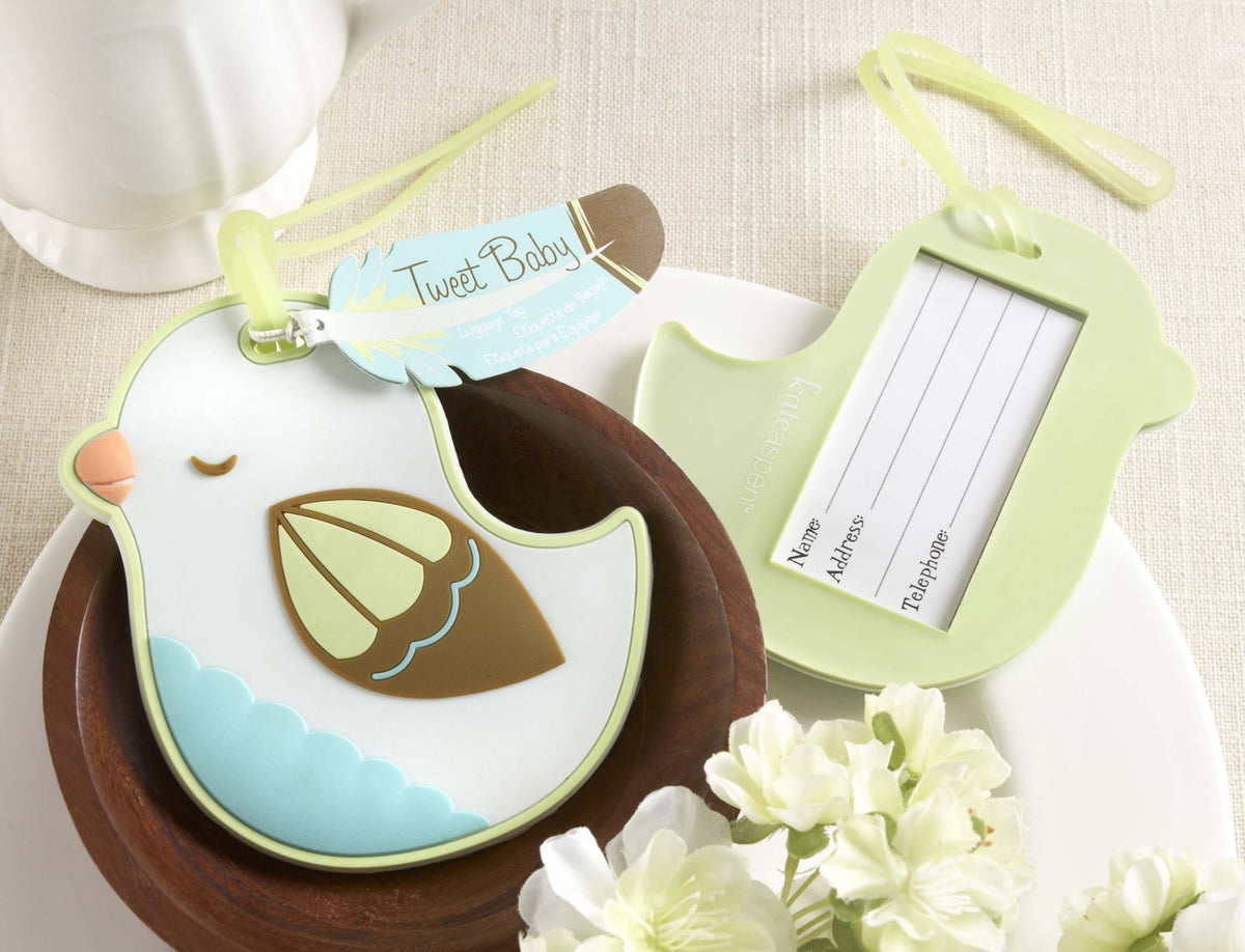 Baby Bird Luggage Tag, Tweet Baby