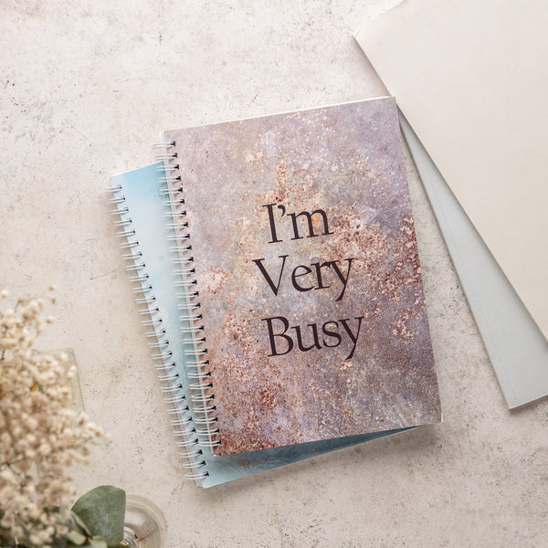 "I'm Very Busy" Notebook