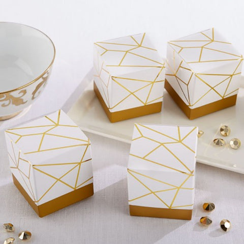 Marble golden lines Box (Set of 12)
