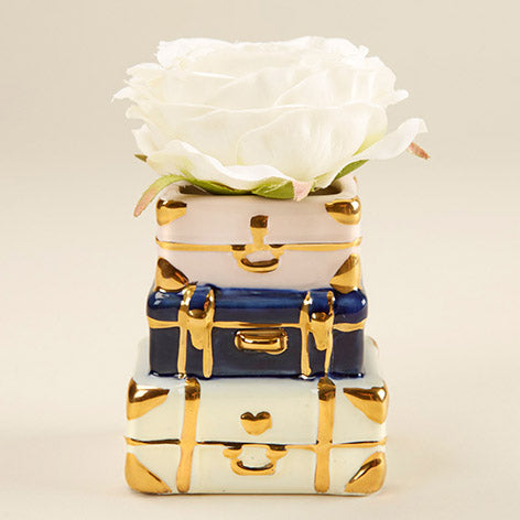Suitcase Vase