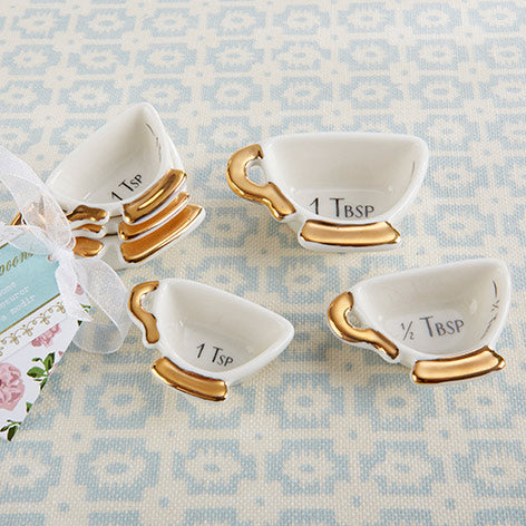 Tea Cup Measuring Spoon Set