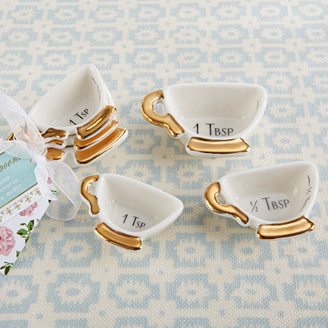Tea Cup Measuring Spoon Set