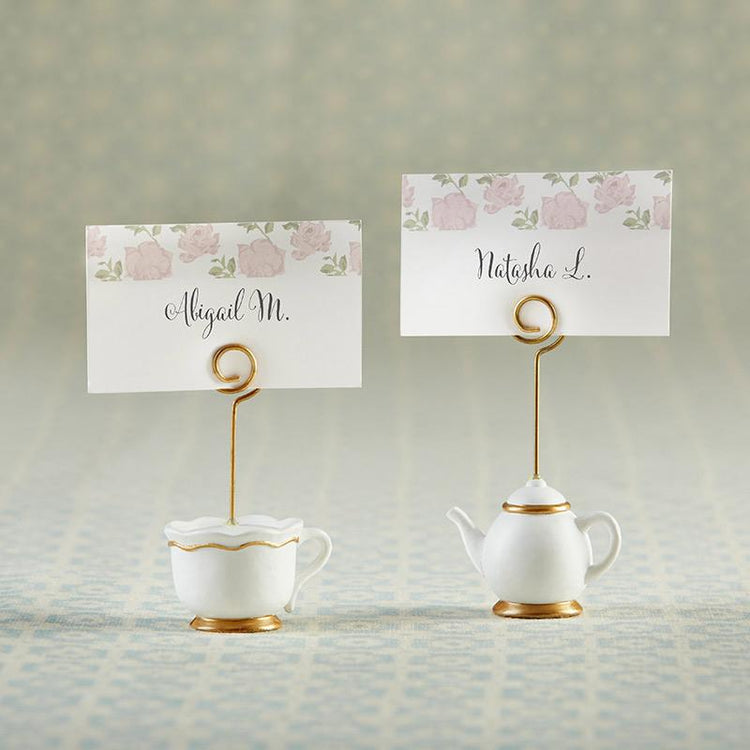 Tea Time Place Card Holder