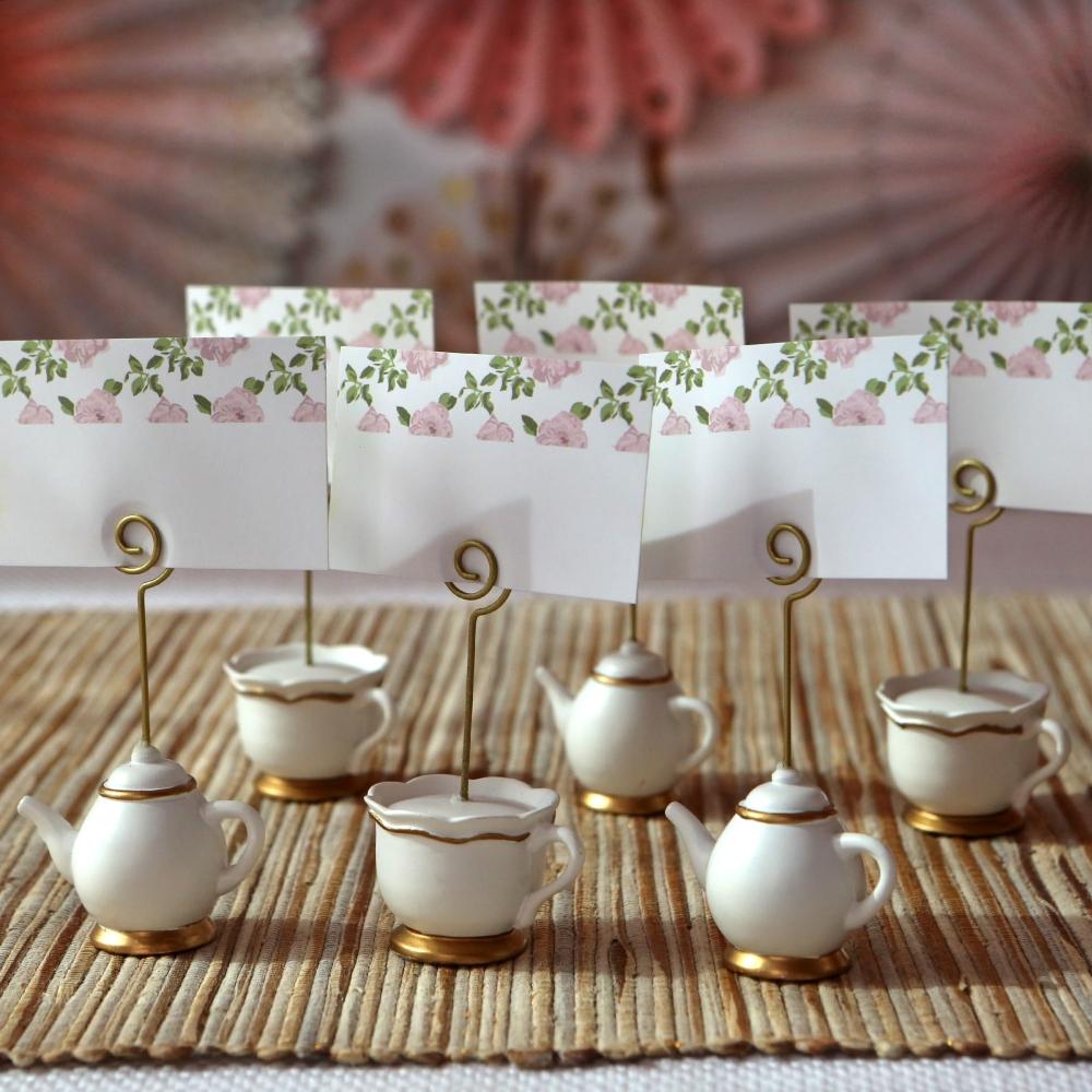 Tea Time Place Card Holder