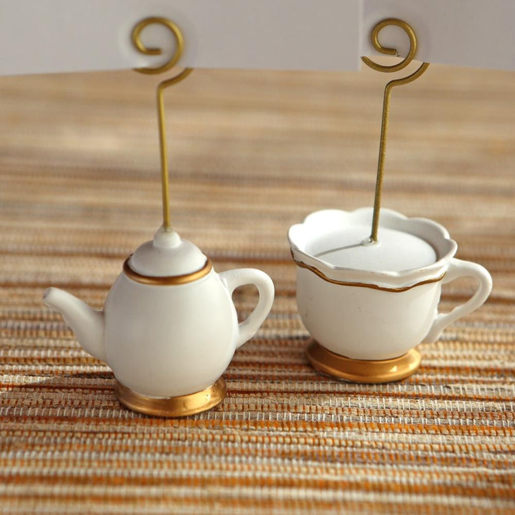 Tea Time Place Card Holder