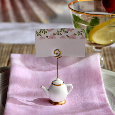 Tea Time Place Card Holder