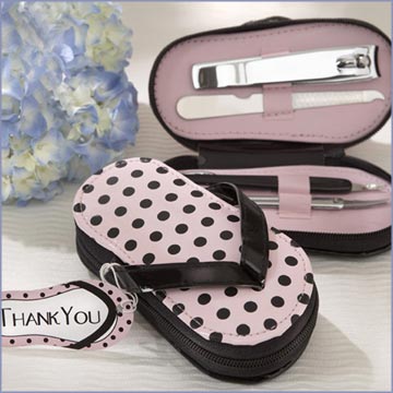 Polka Dot Pedicure Set